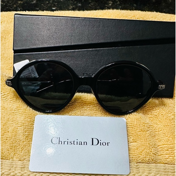New CHRISTIAN DIOR - 52mm Umbrage Round Sunglasse never worn main image 7